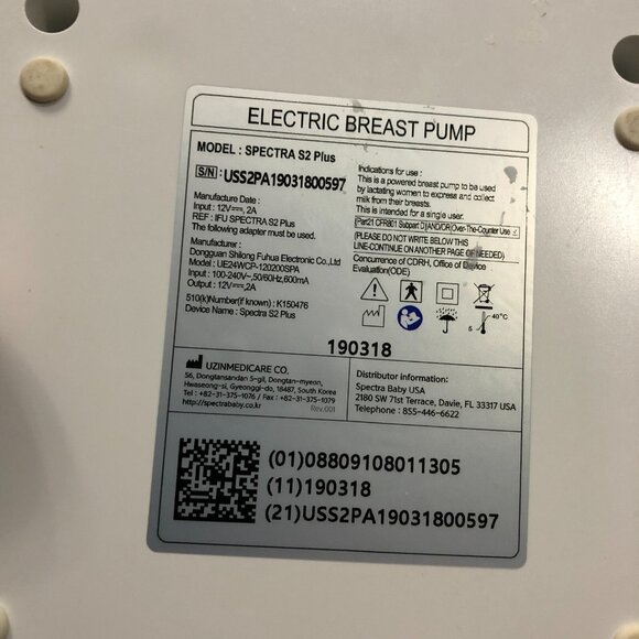 Spectra S2 Plus Electric Pink Pump & Philips Avent Bottle Warm READ DESC - Picture 8 of 16